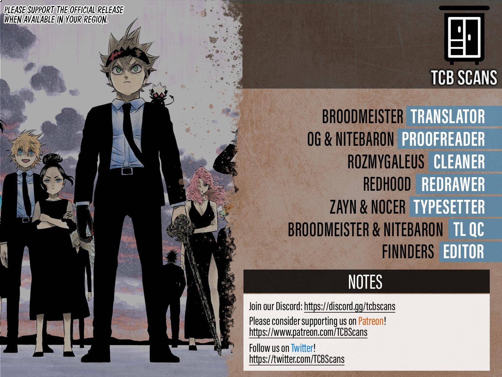 Black Clover chapter 299 page 2