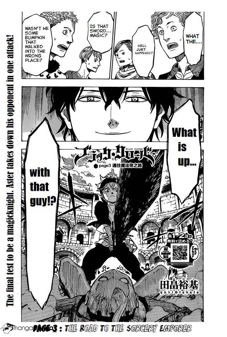 Black Clover chapter 4 page 2