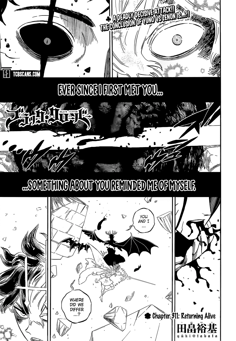 Black Clover chapter 314 page 1