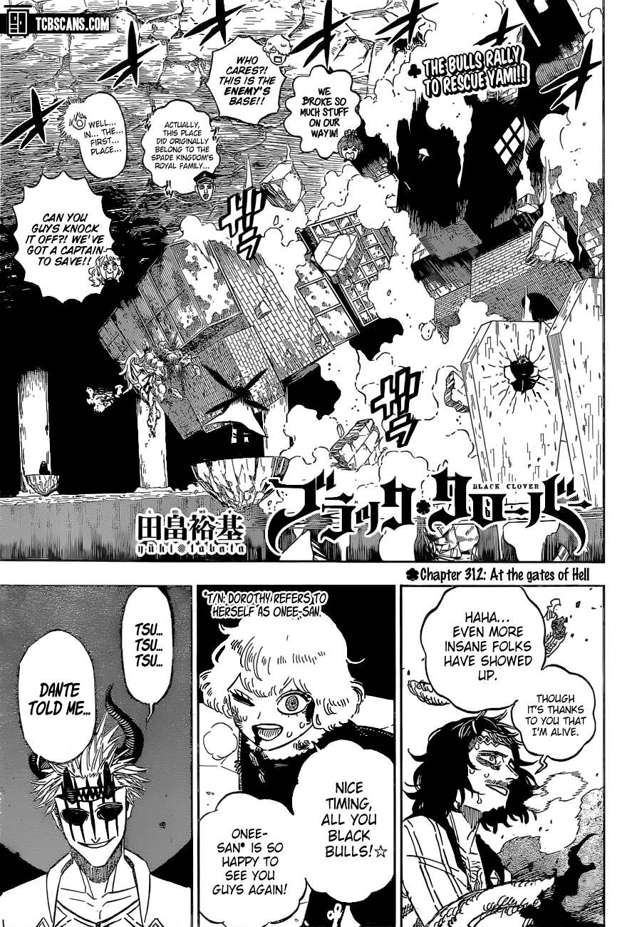 Black Clover chapter 315 page 1