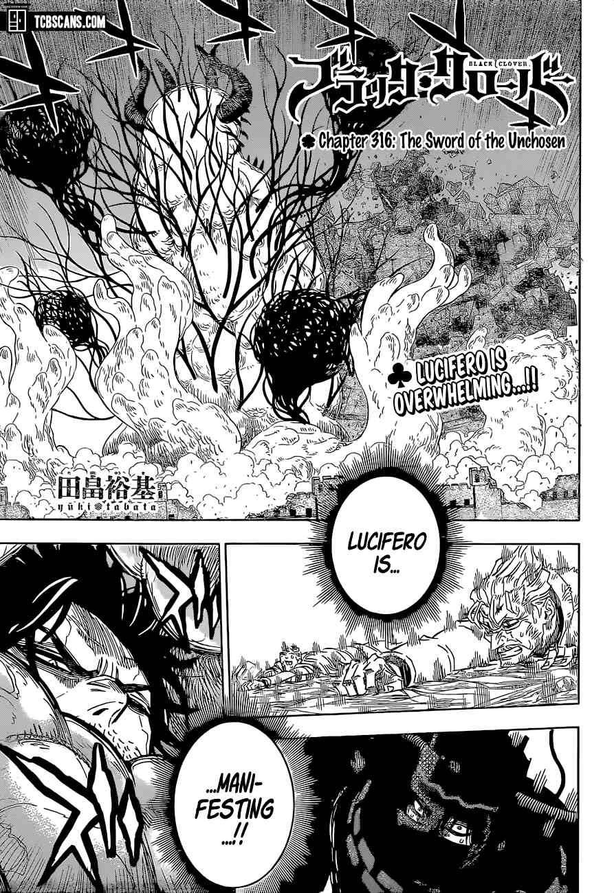 Black Clover chapter 319 page 1