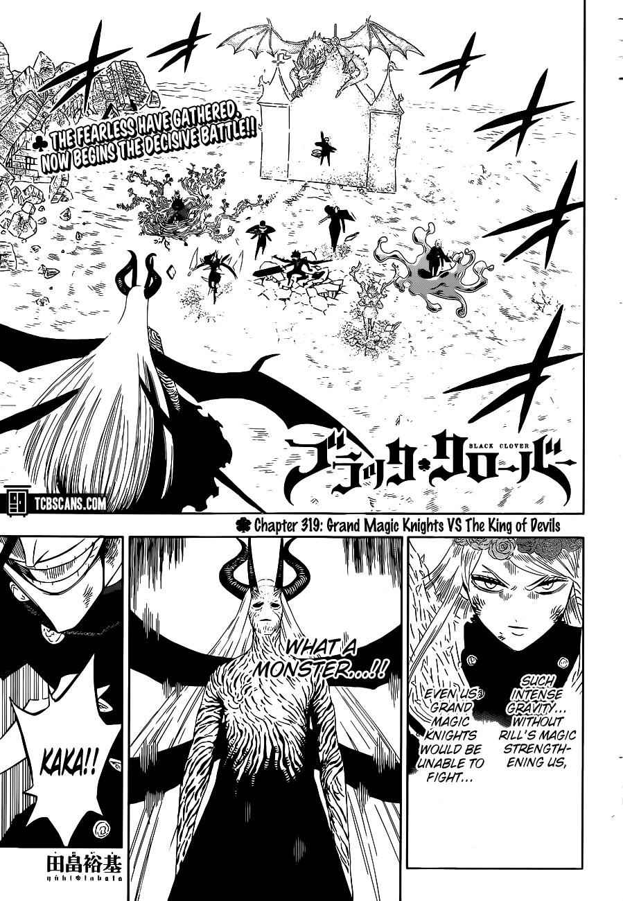 Black Clover chapter 322 page 1