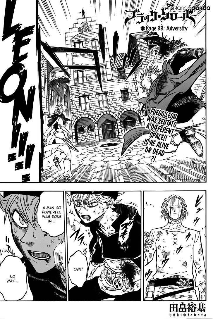 Black Clover chapter 34 page 2