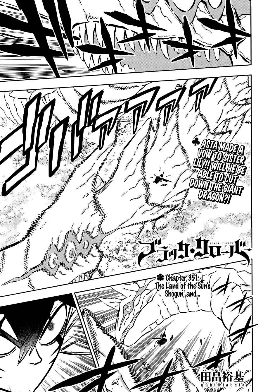 Black Clover chapter 354 page 1