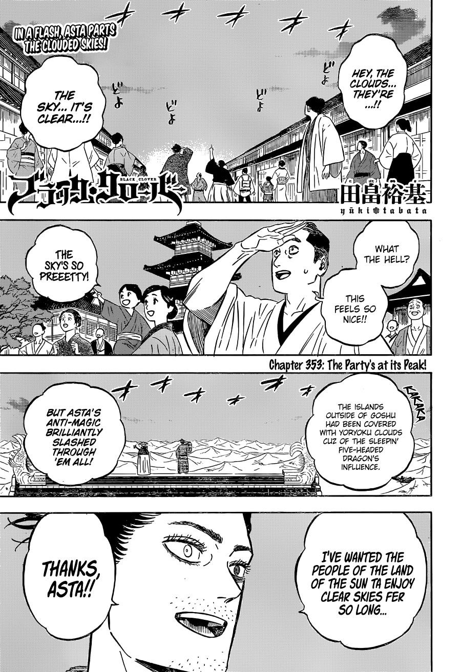 Black Clover chapter 356 page 1