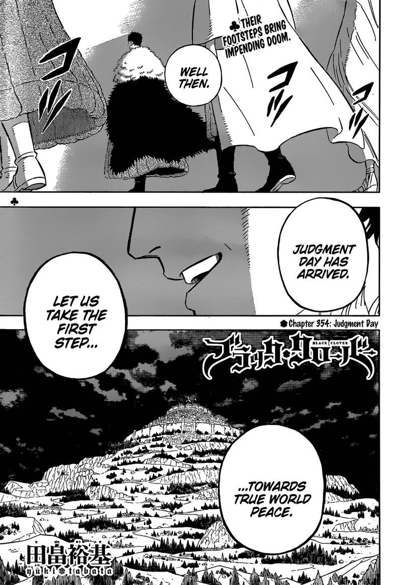 Black Clover chapter 357 page 1