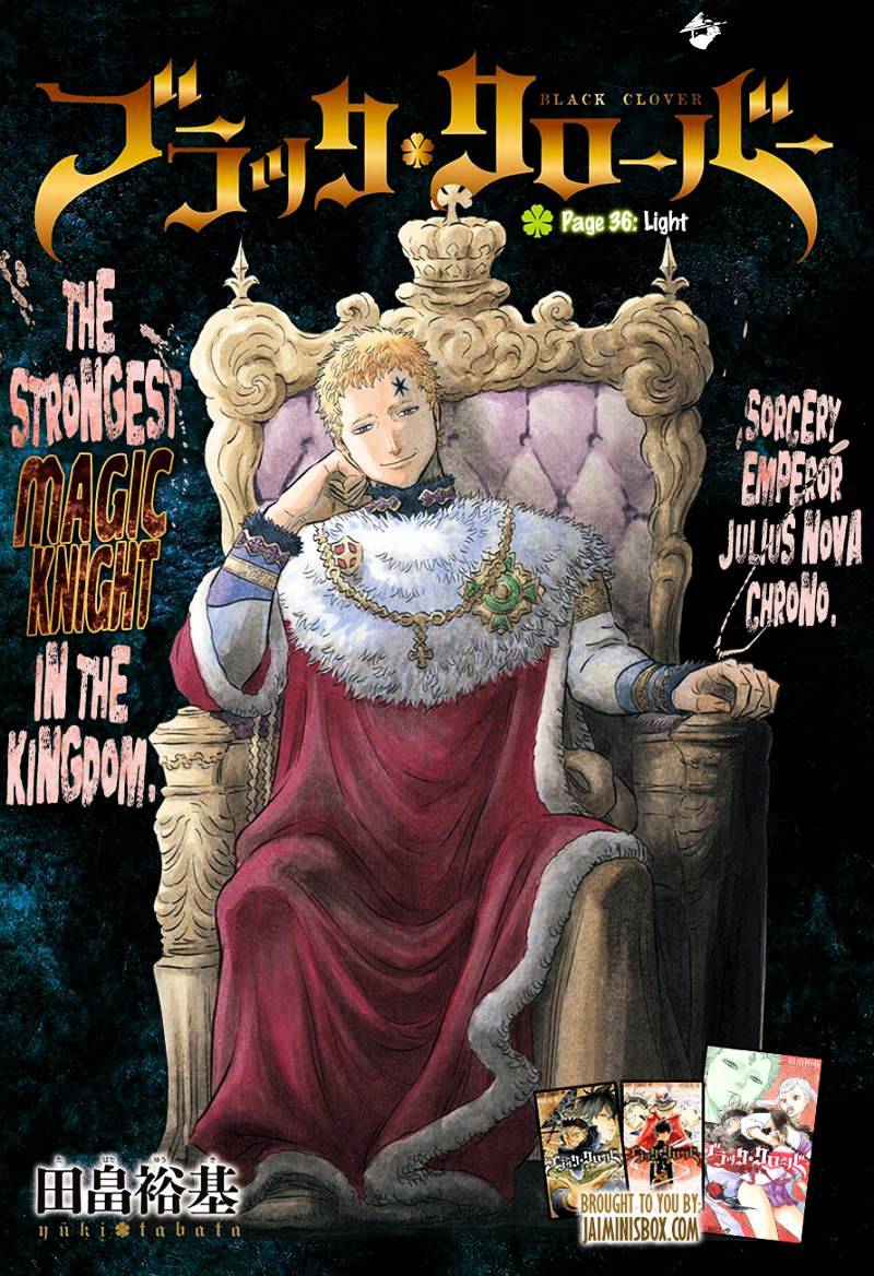 Black Clover chapter 37 page 2