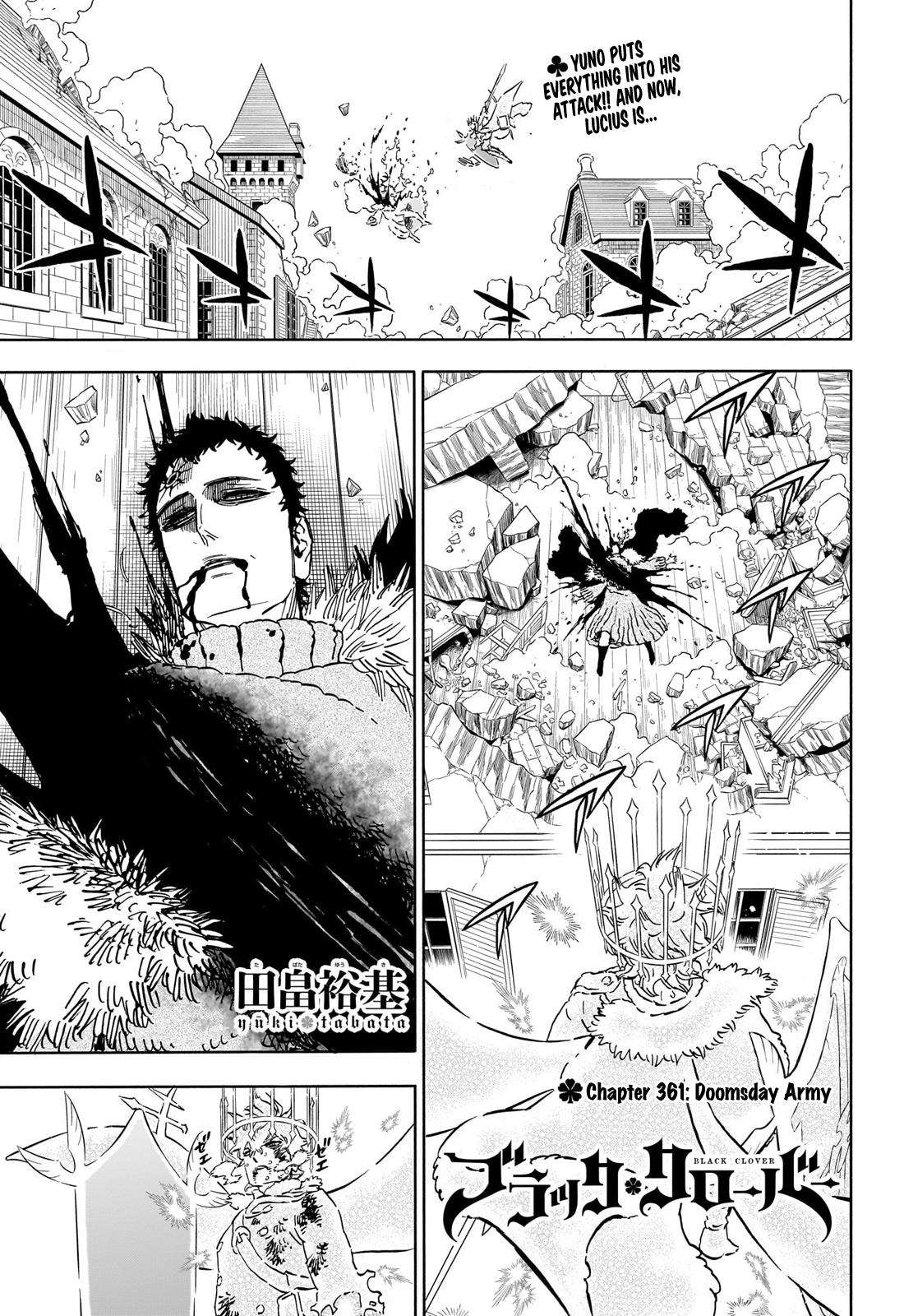 Black Clover chapter 364 page 1
