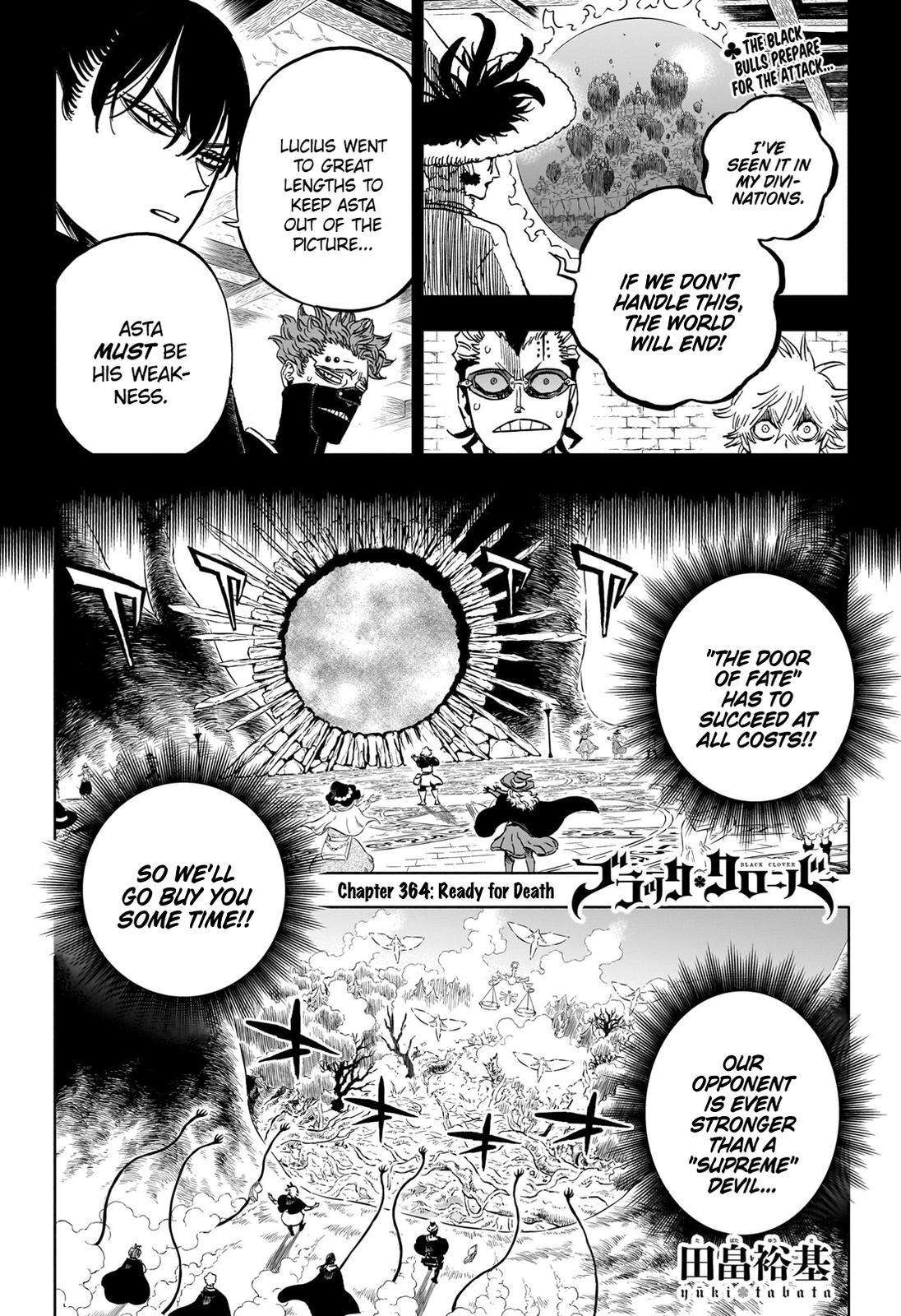 Black Clover chapter 367 page 1