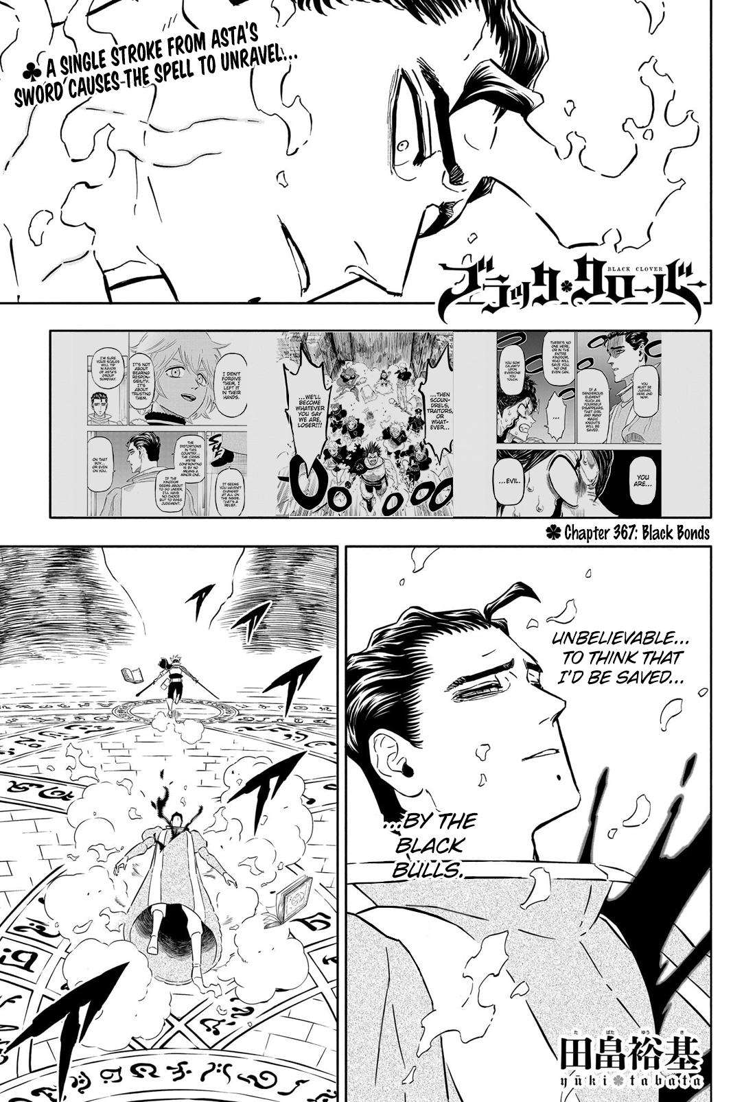 Black Clover chapter 370 page 1