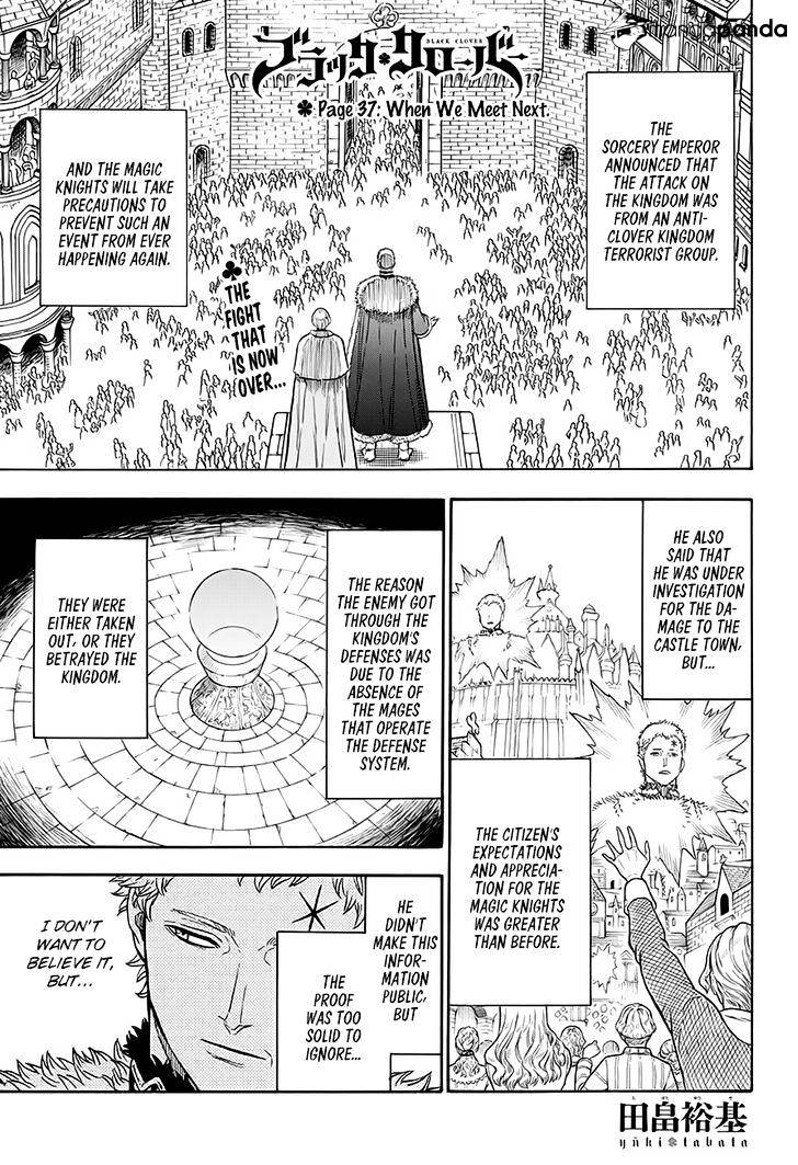 Black Clover chapter 38 page 2