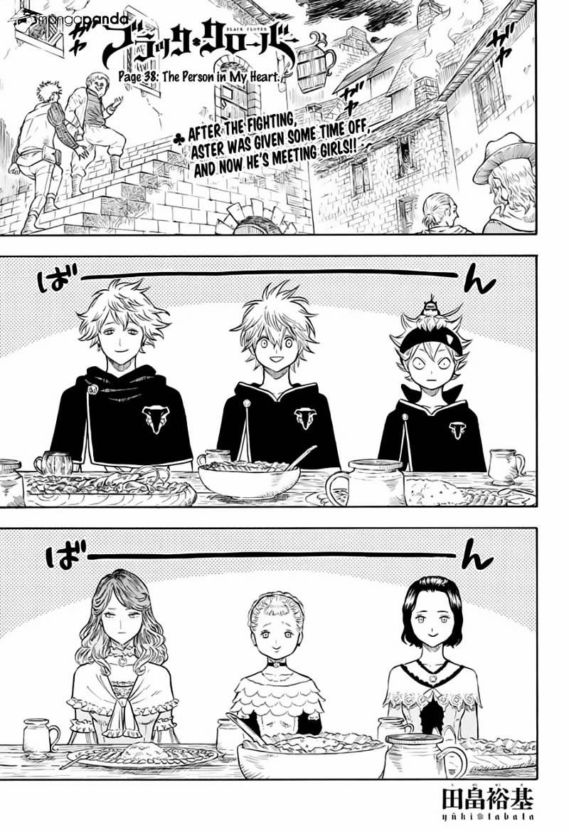 Black Clover chapter 39 page 1