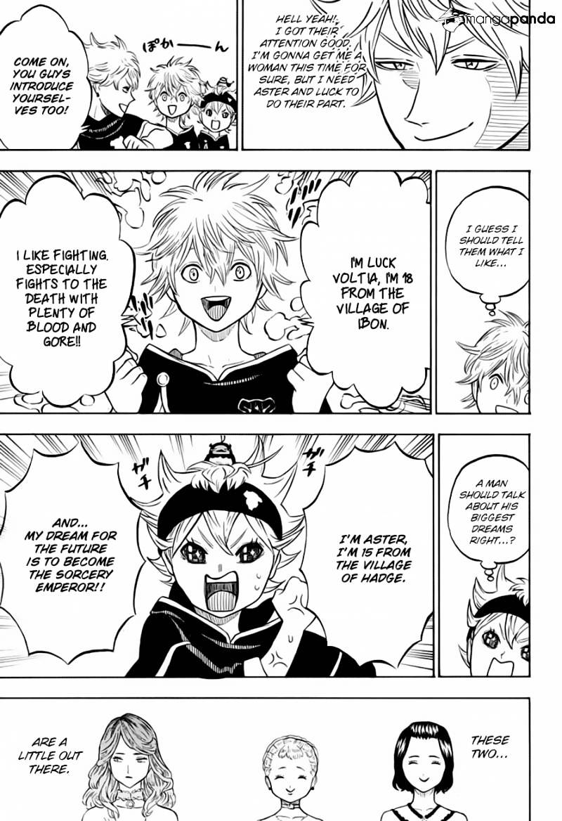 Black Clover chapter 39 page 3