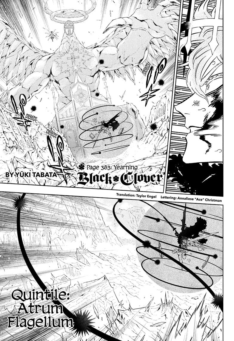 Black Clover chapter 386 page 1