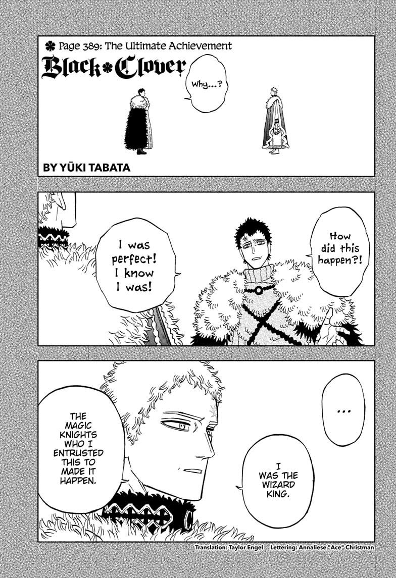 Black Clover chapter 392 page 1