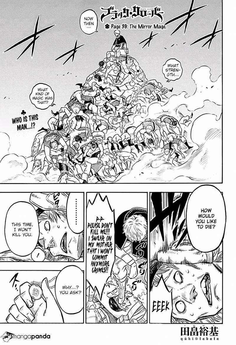 Black Clover chapter 40 page 1