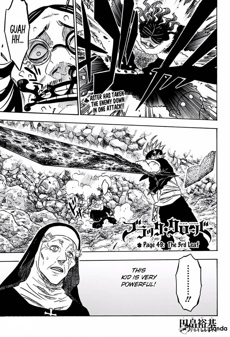 Black Clover chapter 43 page 1