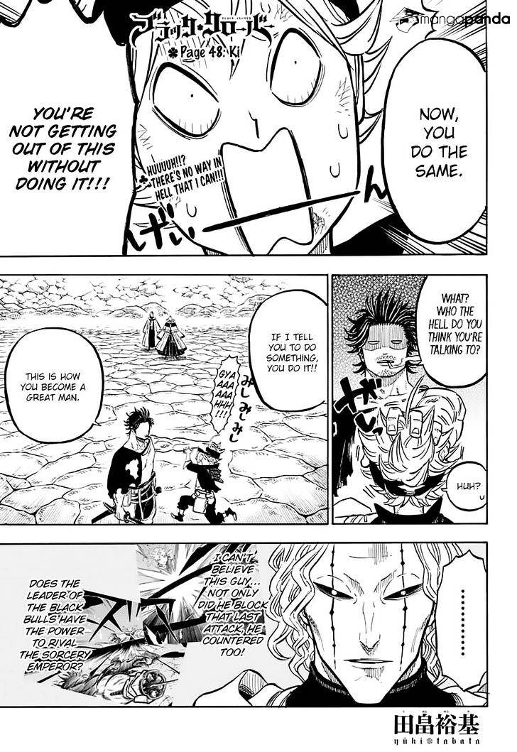 Black Clover chapter 49 page 1