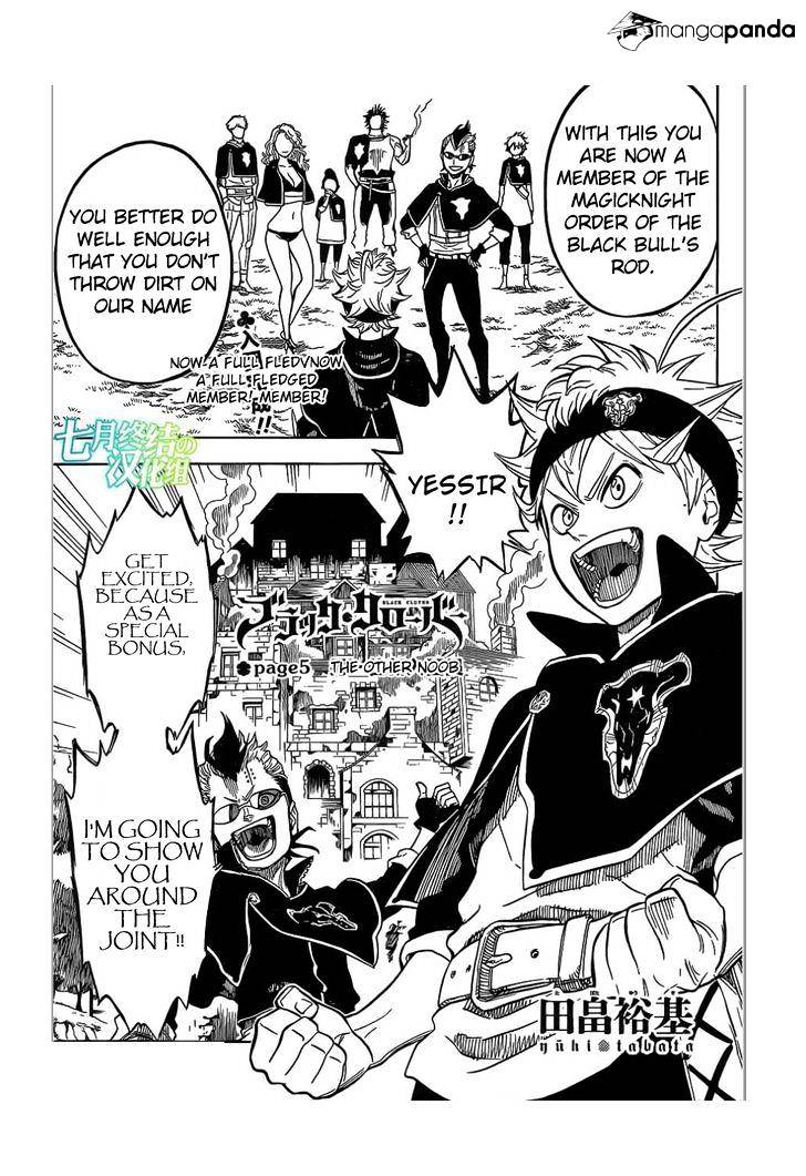 Black Clover chapter 6 page 2
