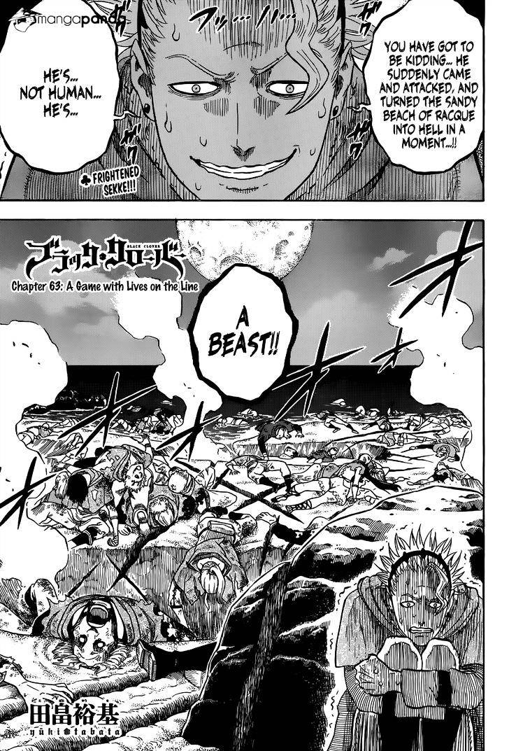 Black Clover chapter 64 page 2