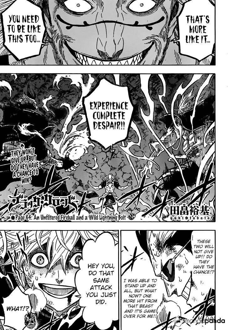 Black Clover chapter 65 page 2