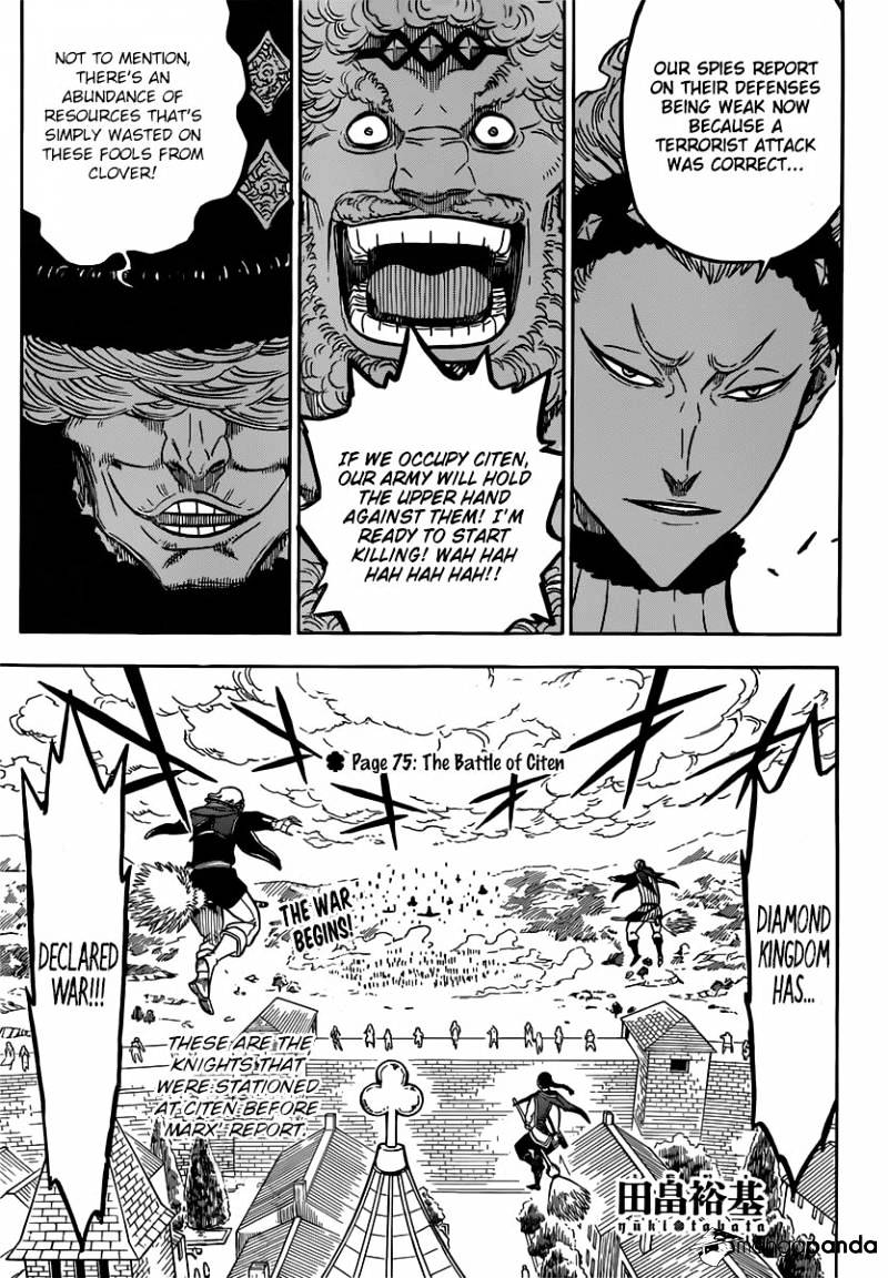 Black Clover chapter 76 page 1