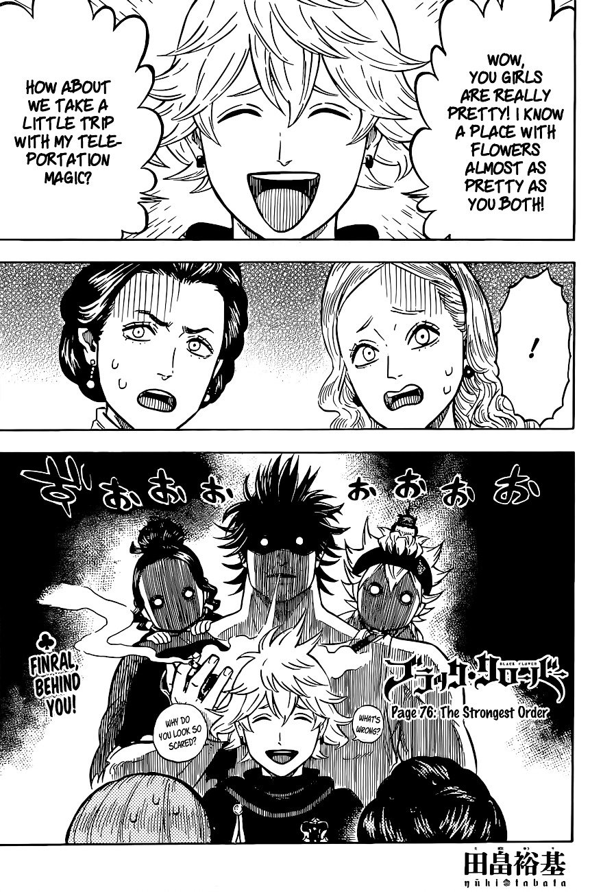 Black Clover chapter 77 page 2