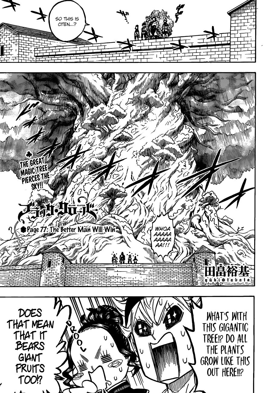 Black Clover chapter 78 page 2
