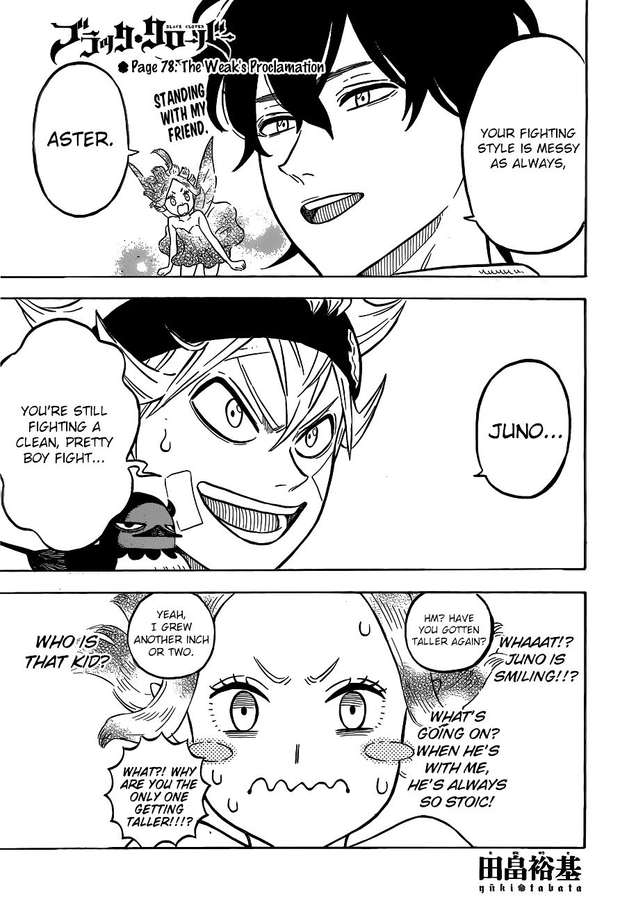 Black Clover chapter 79 page 2