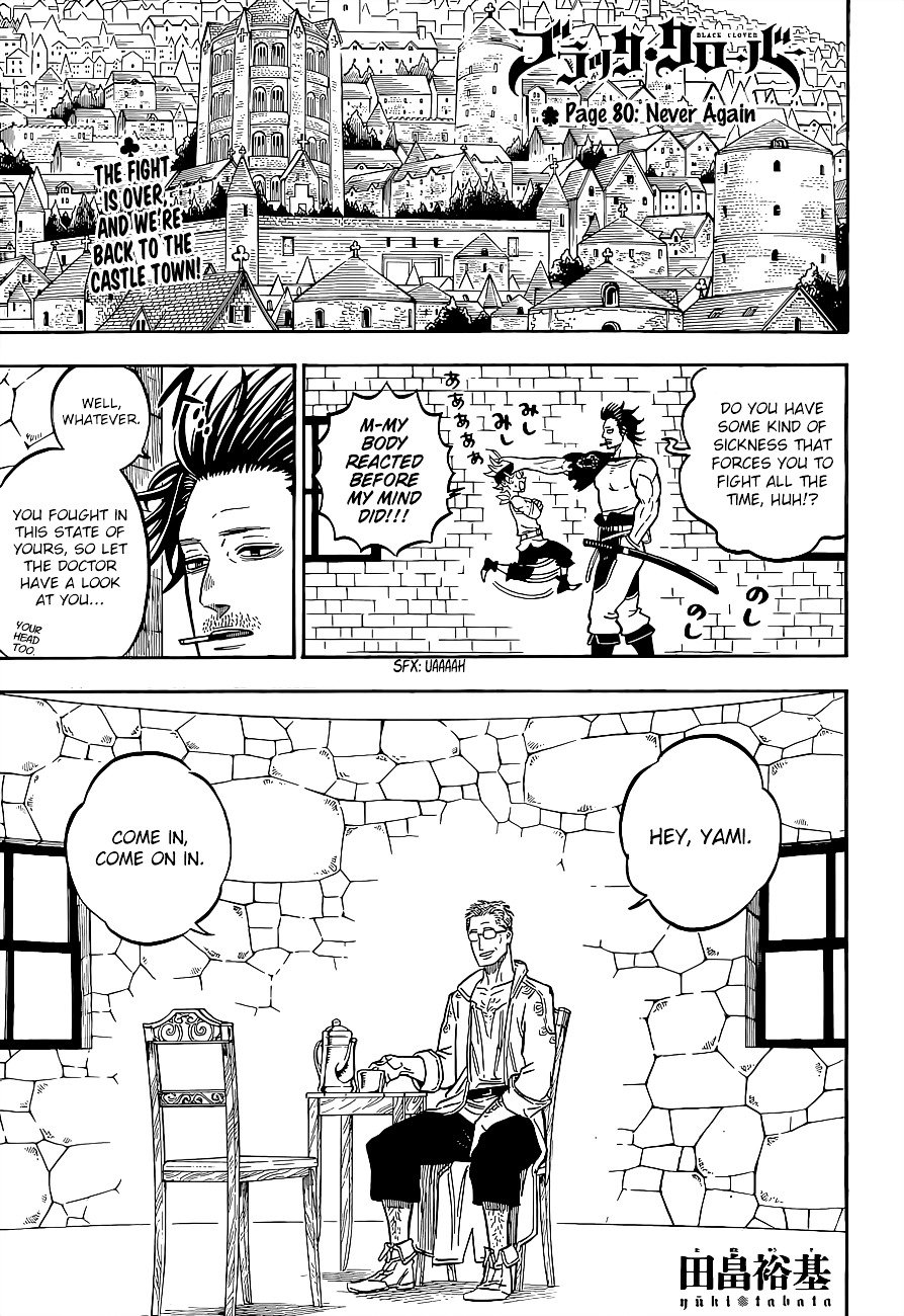 Black Clover chapter 81 page 1