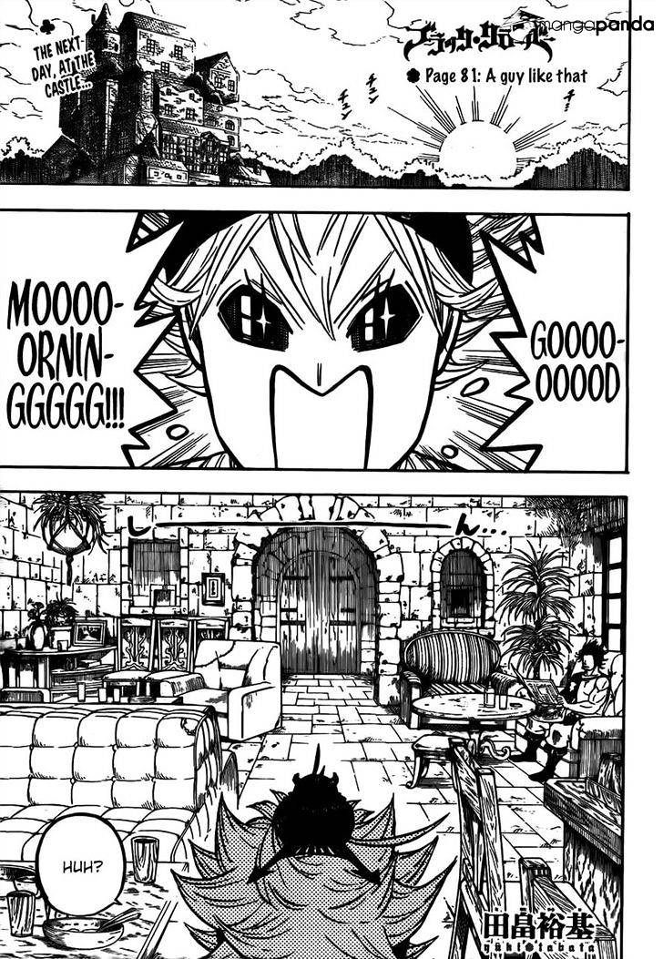 Black Clover chapter 82 page 1