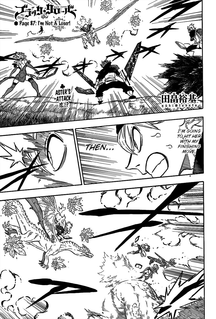 Black Clover chapter 89 page 1