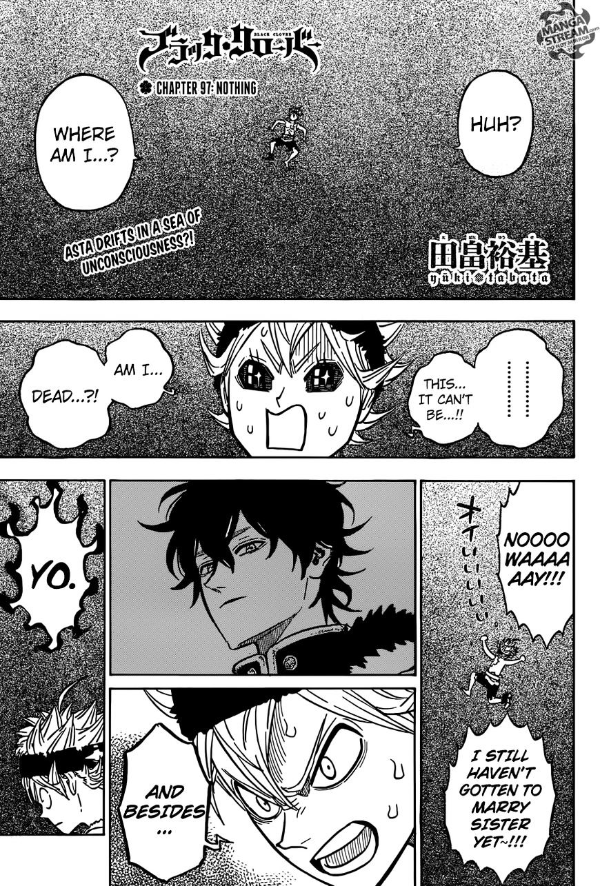 Black Clover chapter 99 page 1