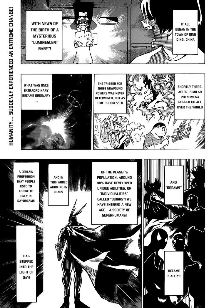 Boku no Hero Academia chapter 2 page 5