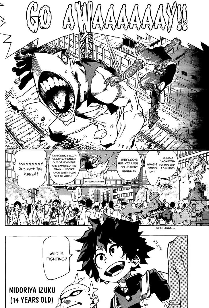 Boku no Hero Academia chapter 2 page 6