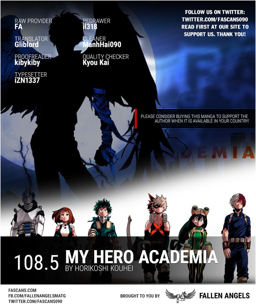 Boku no Hero Academia chapter 126 page 1