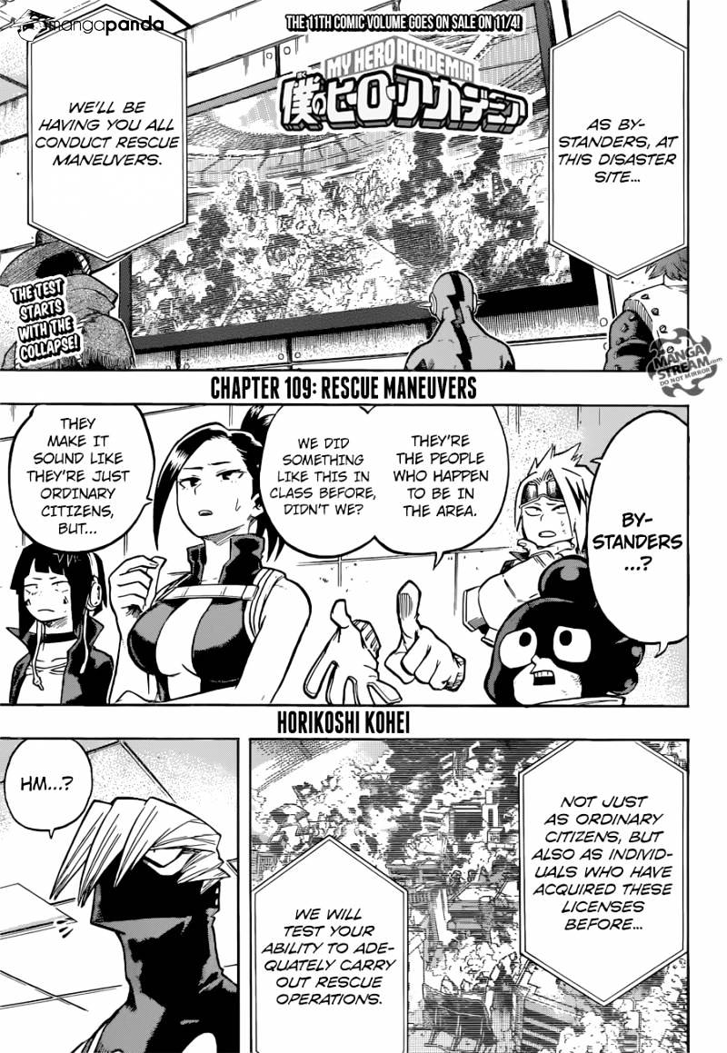 Boku no Hero Academia chapter 127 page 1