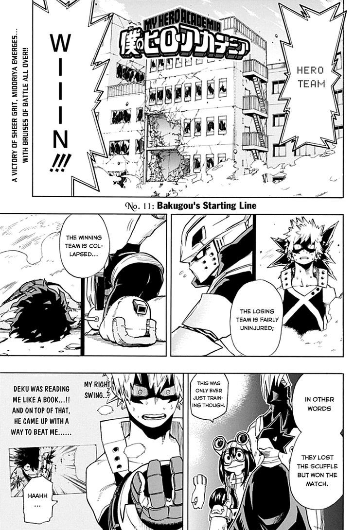 Boku no Hero Academia chapter 14 page 3