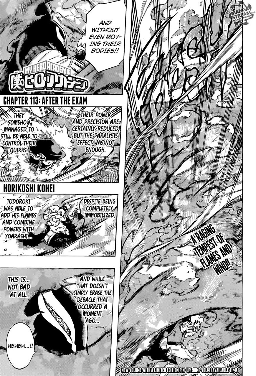Boku no Hero Academia chapter 131 page 1