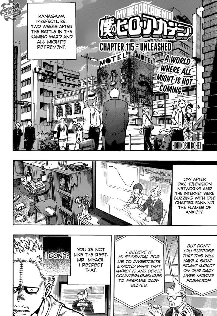 Boku no Hero Academia chapter 133 page 2