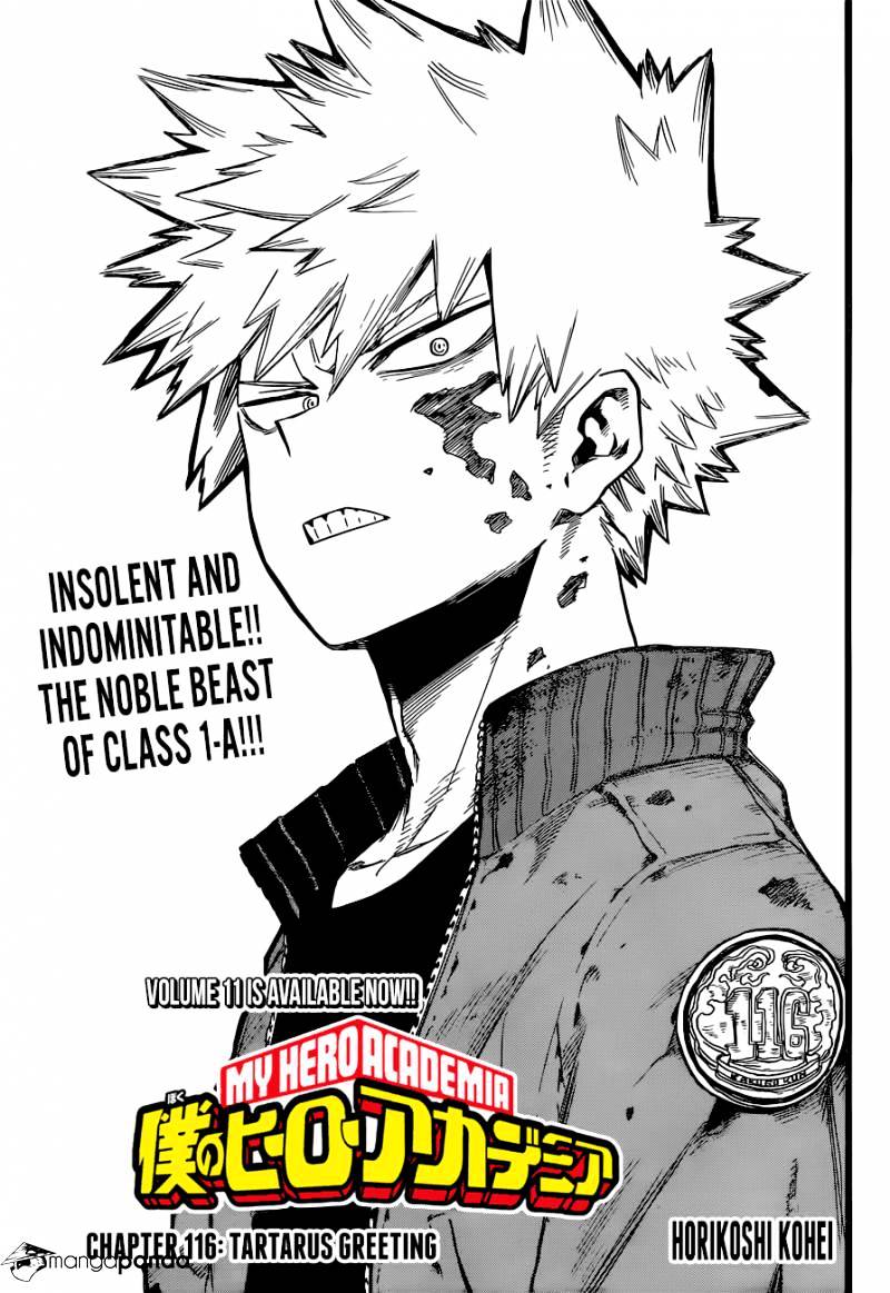 Boku no Hero Academia chapter 134 page 1