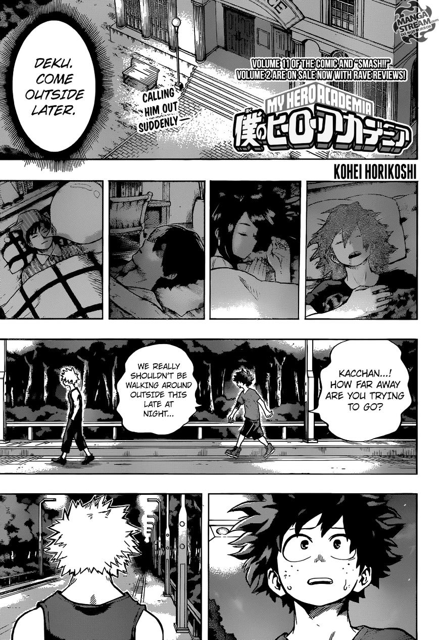 Boku no Hero Academia chapter 135 page 1