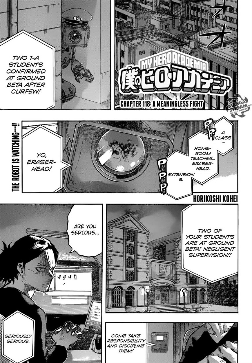 Boku no Hero Academia chapter 136 page 1