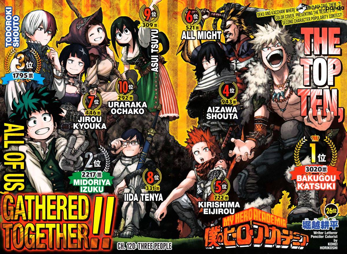Boku no Hero Academia chapter 138 page 3
