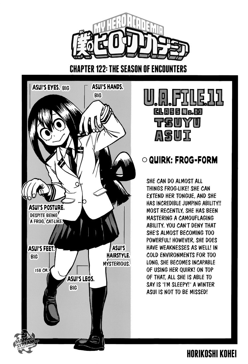 Boku no Hero Academia chapter 140 page 1