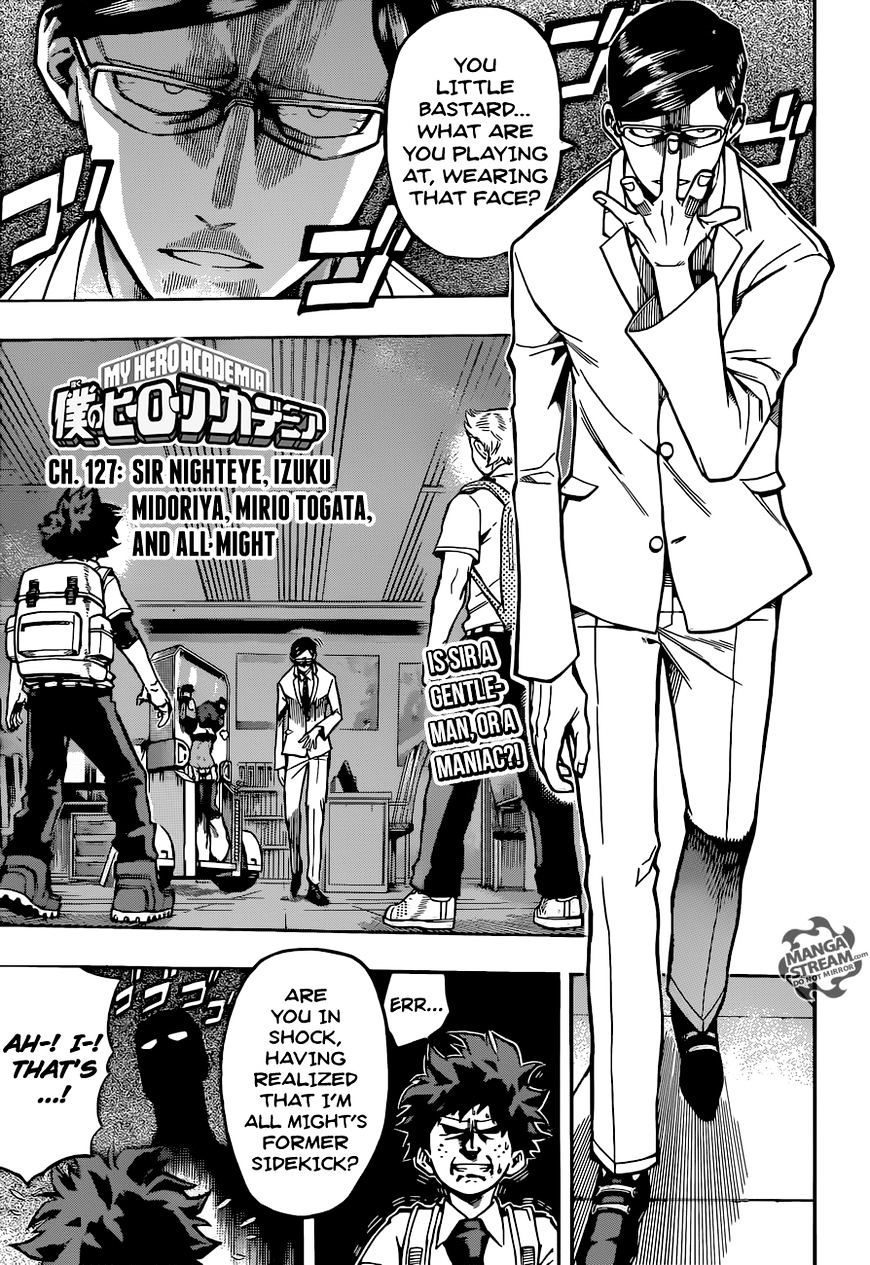 Boku no Hero Academia chapter 145 page 1