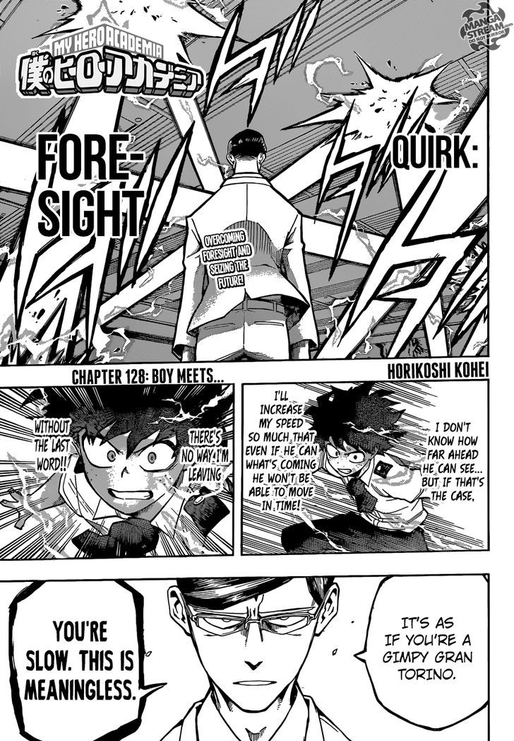 Boku no Hero Academia chapter 146 page 1