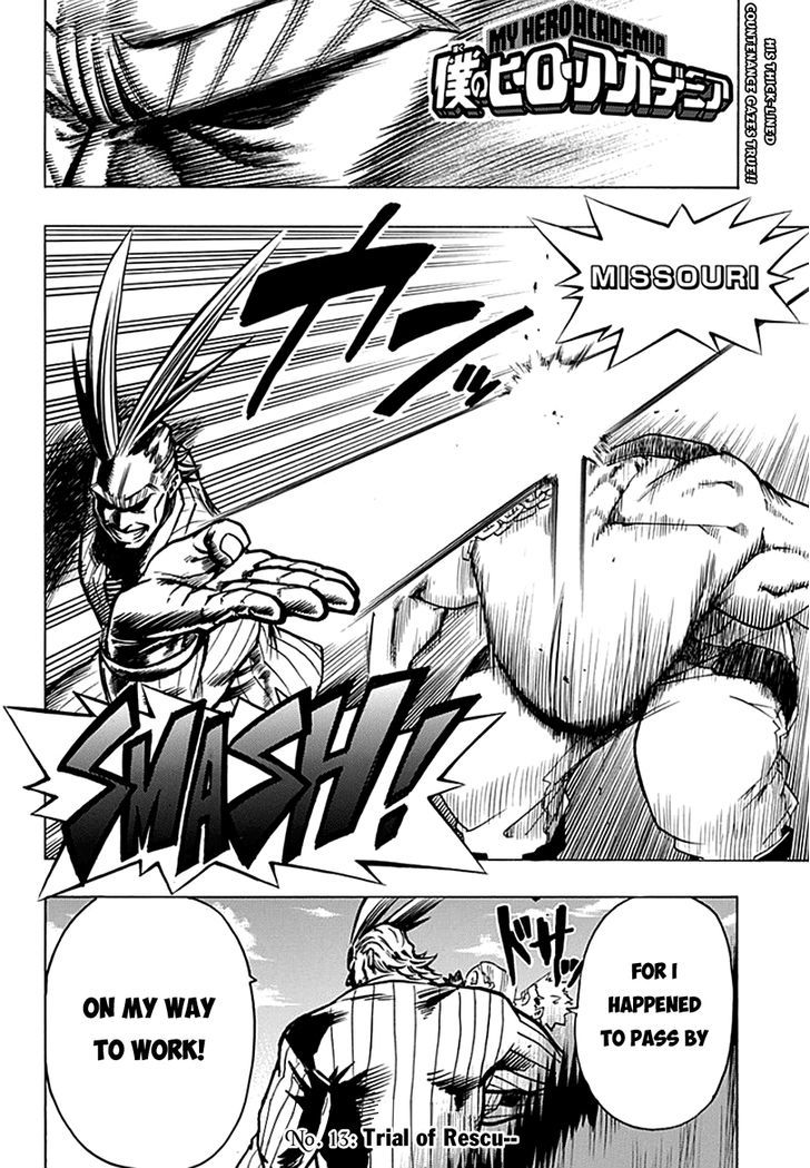 Boku no Hero Academia chapter 16 page 5