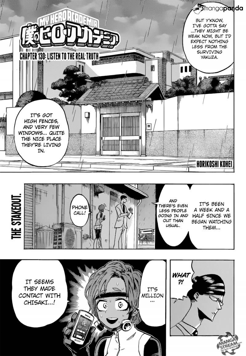 Boku no Hero Academia chapter 149 page 1