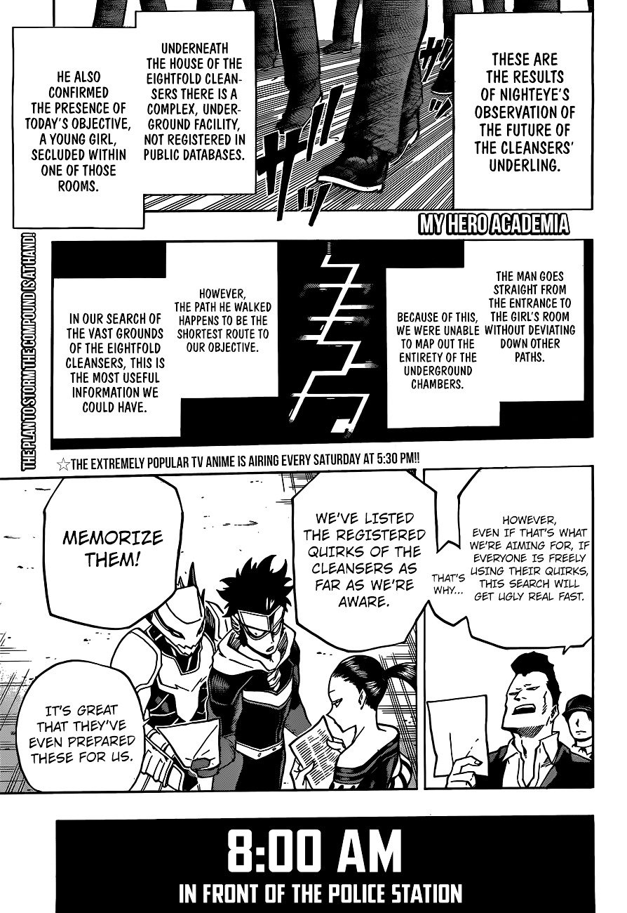 Boku no Hero Academia chapter 159 page 3